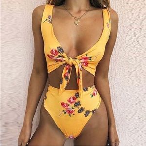 NWOT high waisted swim